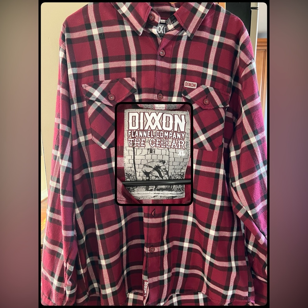 Dixxon Men’s Flannel XL The Cellar